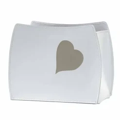 Limac Design Zeitungsständer-Design-Zeitschriftenständer aus Leder mit modernem Beatrice-Design