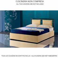 Viadurini Night Design Maßgeschneiderte Möbel|Schmiedeeisen Queen Size Bett-Dioniso Jugend Queen Size Bett aus Schmiedeeisen in Design