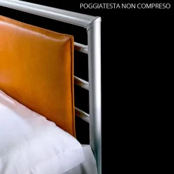 Viadurini Night Design Maßgeschneiderte Möbel|Schmiedeeisen Queen Size Bett-Dioniso Jugend Queen Size Bett aus Schmiedeeisen in Design