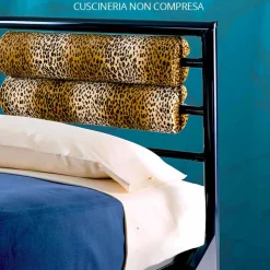 Viadurini Night Design Maßgeschneiderte Möbel|Schmiedeeisen Queen Size Bett-Dioniso Jugend Queen Size Bett aus Schmiedeeisen in Design