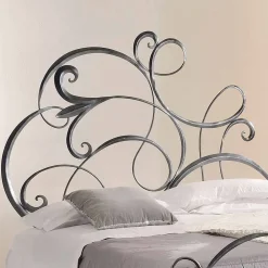 Viadurini Night Design Maßgeschneiderte Möbel|Schmiedeeisen Doppelbetten-Doppelbett aus Eisen Made in Italy in modernem Design Allison 160x190