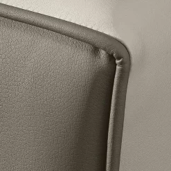 Viadurini Night Design Polsterbetten-Doppelbett aus Kunstleder mit Aufbewahrungsbox 160x190/200 cm Gin