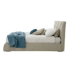 Viadurini Night Design Maßgeschneiderte Möbel|Polsterbetten-Doppelbett mit Container in modernem Design Made in Italy - Gaven