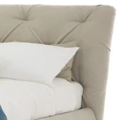 Viadurini Night Design Maßgeschneiderte Möbel|Polsterbetten-Doppelbett mit Container in modernem Design Made in Italy - Gaven