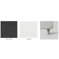 Viadurini Night Design Polsterbetten-Doppelbett mit gepolstertem Bettrahmen in verschiedenen Ausführungen Made in Italy – Design