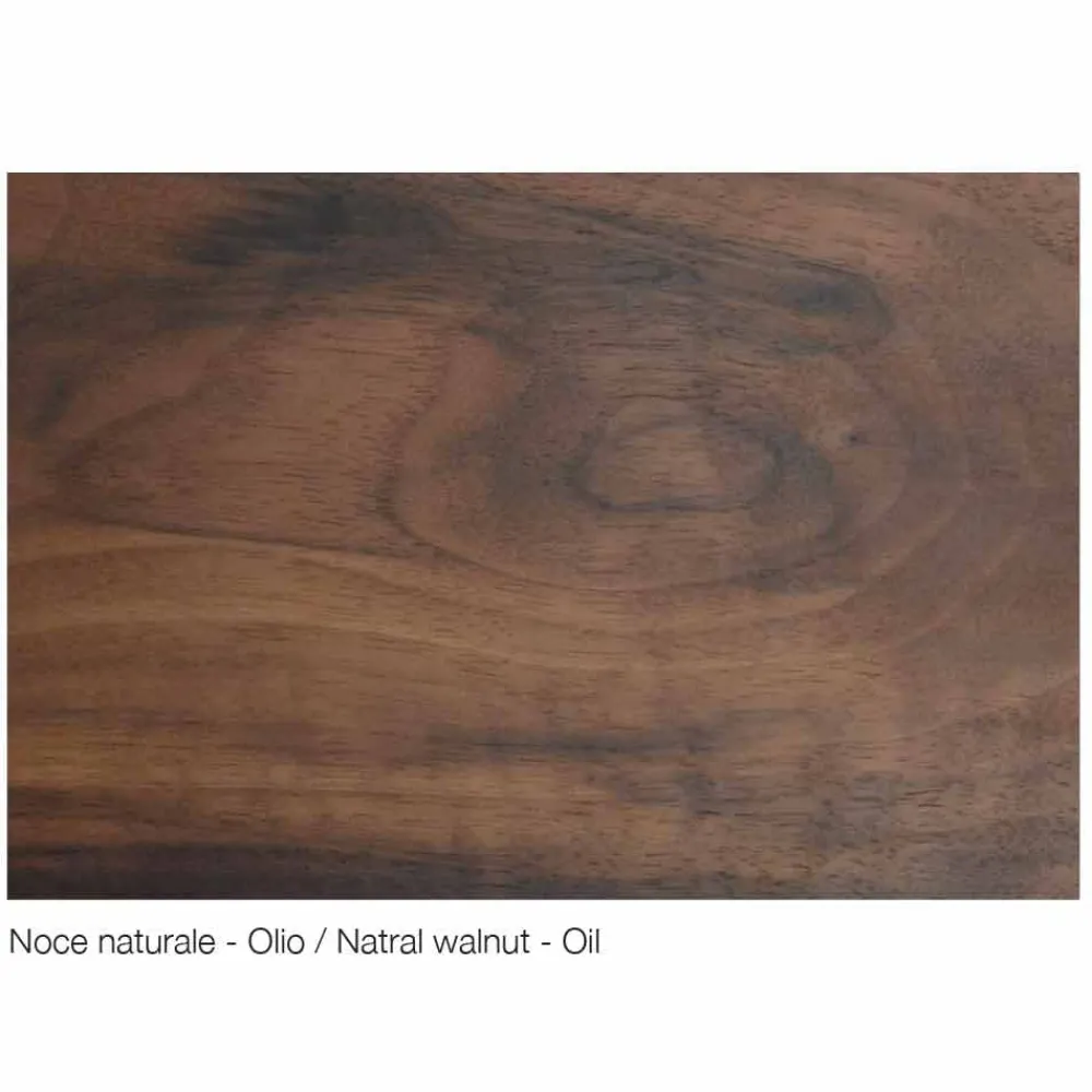 Viadurini Night Design Polsterbetten-Doppelbett mit gepolstertem Kopfteil aus Leder Menardo Design