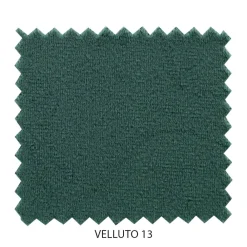 Viadurini Night Design Polsterbetten-Doppelbett mit gepolstertem Bettrahmen und Eisenkopfteil – Nebbia