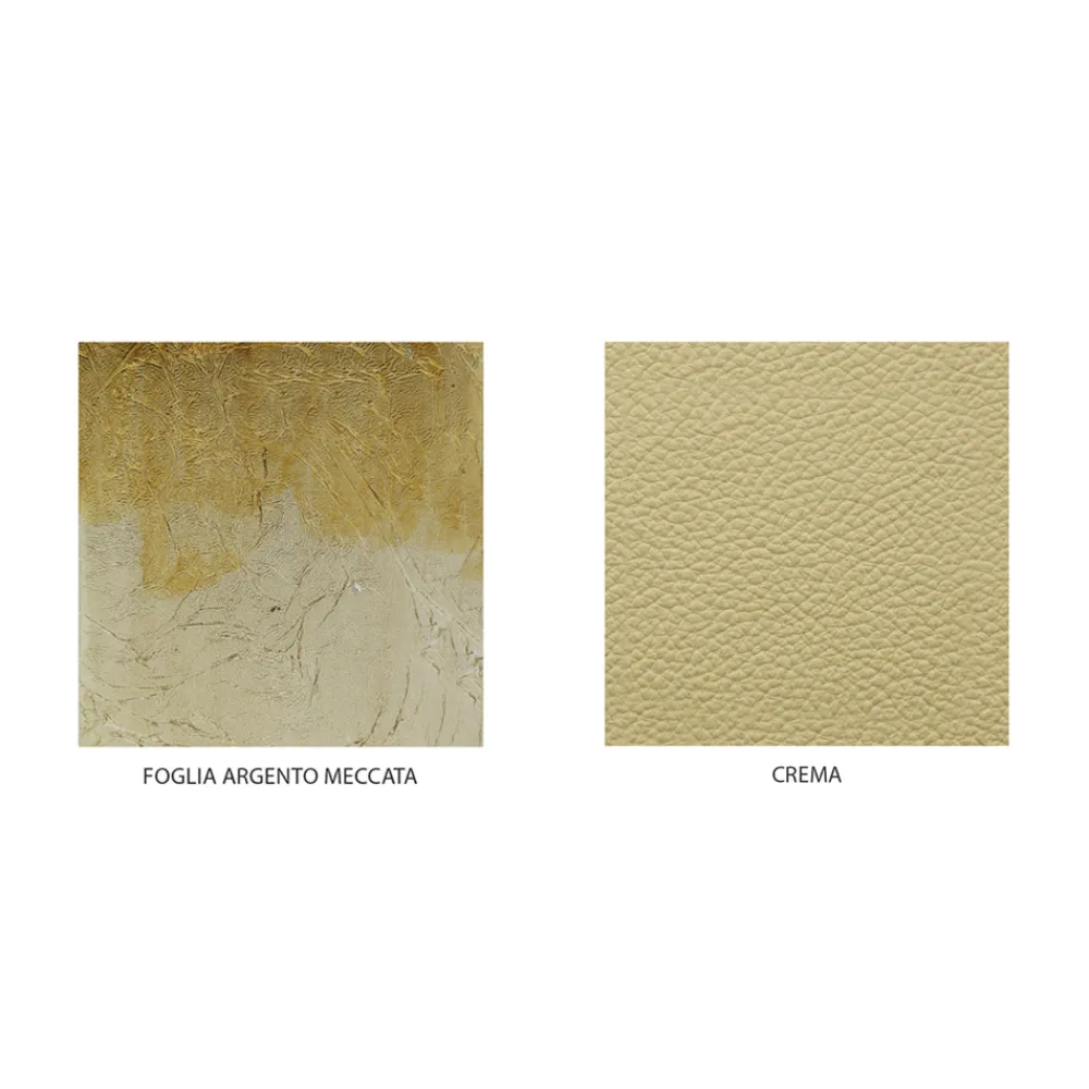 Viadurini Night Design Schlafzimmer Komplett-Doppelbett mit Matratze, Kissen und 2 Nachttischen, hergestellt in Italien – Laki