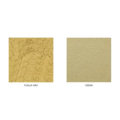 Viadurini Night Design Schlafzimmer Komplett-Doppelbett mit Matratze, Kissen und 2 Nachttischen, hergestellt in Italien – Laki