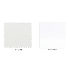 Viadurini Night Design Schlafzimmer Komplett-Doppelbett mit optionaler Containerbox, 2 Nachttischen und Matratze – Fiuto