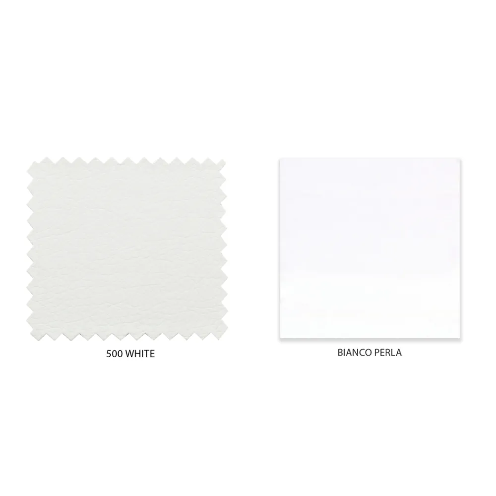 Viadurini Night Design Schlafzimmer Komplett-Doppelbett mit optionaler Containerbox, 2 Nachttischen und Matratze – Fiuto