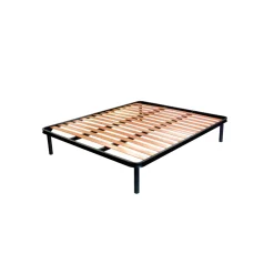 Viadurini Night Design Schmiedeeisen Doppelbetten-Doppelbett mit passendem Fußteil und Kopfteil mit Kissen – Life