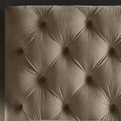 Viadurini Night Design Maßgeschneiderte Möbel|Polsterbetten-Doppelbett mit Staukasten und Untergestell 160x190 Made in Italy - Sallie