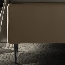 Viadurini Night Design Maßgeschneiderte Möbel|Polsterbetten-Doppelbett mit Staukasten und Untergestell 160x190 Made in Italy - Sallie