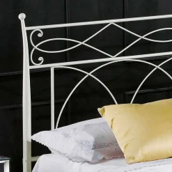 Viadurini Night Design Maßgeschneiderte Möbel|Schmiedeeisen Doppelbetten-Doppelbett Schmiedeeisen handgefertigt Made in Italy Sydney 160x190