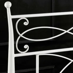 Viadurini Night Design Maßgeschneiderte Möbel|Schmiedeeisen Doppelbetten-Doppelbett Schmiedeeisen handgefertigt Made in Italy Sydney 160x190