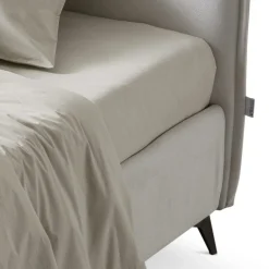 Viadurini Night Design Polsterbetten-Doppelbett 160x190 aus Stoff mit Metallfüßen Made in Italy - Dreams