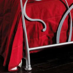 Viadurini Night Design Maßgeschneiderte Möbel|Schmiedeeisen Doppelbetten-Doppelbett 160x190 cm aus Eisen handgefertigt Made in Italy Zoe