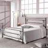 Viadurini Night Design Maßgeschneiderte Möbel|Schmiedeeisen Doppelbetten-Doppelbett 160x190 cm Schmiedeeisen handgefertigt Evelyn Made in Italy