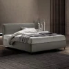 Viadurini Night Design Polsterbetten-Doppelbett 160x190 mit bezogenem Kordelzug Made in Italy - Charme