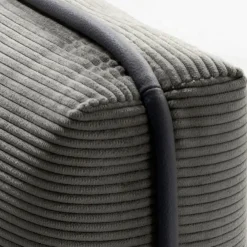 Viadurini Night Design Polsterbetten-Doppelbett 160x190 mit bezogenem Kordelzug Made in Italy - Charme