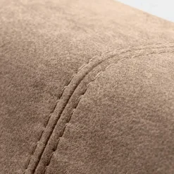 Viadurini Night Design Polsterbetten-Doppelbett 160x190 mit gebogenem Kopfteil und großer Dicke - Magie