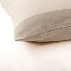 Viadurini Textile Bettlaken-Doppelbettset aus 90 % Baumwolle und 10 % Leinen, hergestellt in Italien – Nestle