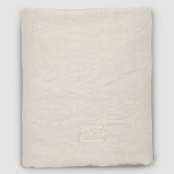 Viadurini Textile Bettlaken-Doppelblätter mit Ecken aus schwarzem Leinen, Butter oder altem Gesso - Fiumano