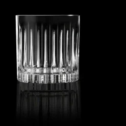 Viadurini Kitchen Italienisches Kristallgeschirr-Doppelte altmodische Tumbler Low Glasses 12 Stück Luxus - Senzatempo