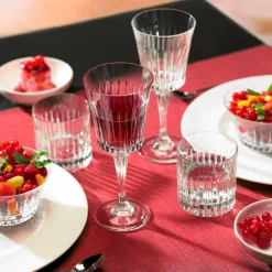 Viadurini Kitchen Italienisches Kristallgeschirr-Doppelte altmodische Tumbler Low Glasses 12 Stück Luxus - Senzatempo