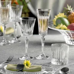 Viadurini Kitchen Italienisches Kristallgeschirr-Doppelte altmodische Tumbler Low Glasses 12 Stück Luxus - Senzatempo