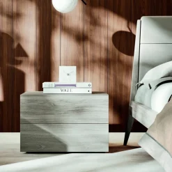 Viadurini Night Design Schlafzimmer Komplett-Doppelzimmer mit 4 Elementen Made in Italy Möbel - Lucania