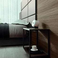 Viadurini Night Design Schlafzimmer Komplett-Doppelzimmer mit 5 Luxuselementen Made in Italy - Emerald