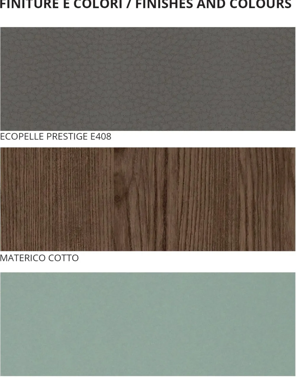 Viadurini Night Design Schlafzimmer Komplett-Doppelzimmer mit 5 Luxuselementen Made in Italy - Emerald