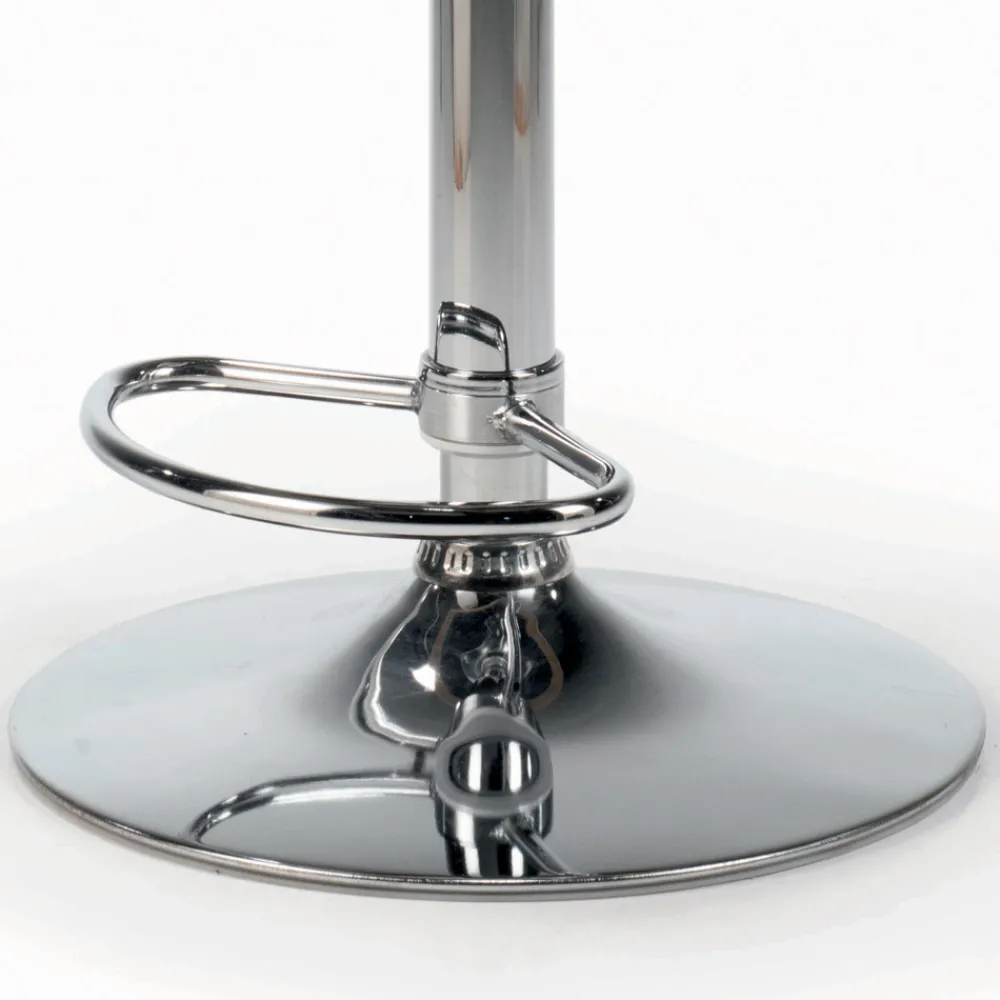 Viadurini Living Küchenhocker-Dreh- und höhenverstellbarer Hocker aus Samt und Stahl – Alassio