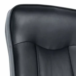 Viadurini Living Bürosessel-Drehbarer Bürosessel aus Leder und Metall - Virone