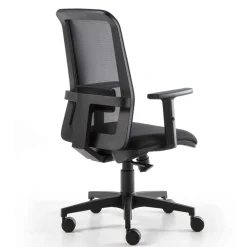 Viadurini Living Bürosessel-Drehbarer Büro-Sessel mit Gaslift aus technischem Stoff und Netz - Büro