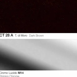 Viadurini Living Küchenhocker-Drehbarer Hocker aus Stoff und Stahl mit Gasfeder Made in Italy - Marchesi