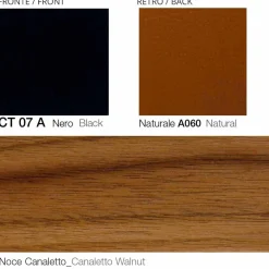 Viadurini Living Moderne Sessel-Drehbarer Ledersessel mit Holzgestell Made in Italy - Butterfly