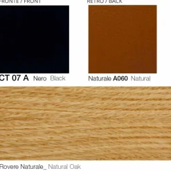 Viadurini Living Moderne Sessel-Drehbarer Ledersessel mit Holzgestell Made in Italy - Butterfly