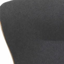 Viadurini Living Moderne Sessel-Drehbarer Wohnzimmersessel aus Leder und Stoff Made in Italy - Butterfly