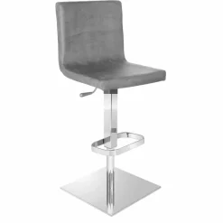 Viadurini Living Barhocker-Drehhocker mit Rücken, modernes Design, Gord mit H. 113cm