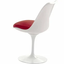 Viadurini Living Moderne Stühle-Drehstuhl aus lackiertem Aluminium mit Ledersitz Made in Italy - Cabiria