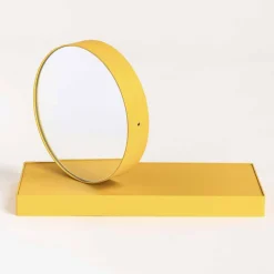 Viadurini Time Design Tischuhren-Drehtischuhr mit Stahlspiegel Made in Italy - Verdienstvoll