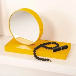 Viadurini Time Design Tischuhren-Drehtischuhr mit Stahlspiegel Made in Italy - Verdienstvoll