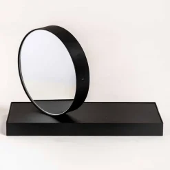 Viadurini Time Design Tischuhren-Drehtischuhr mit Stahlspiegel Made in Italy - Verdienstvoll