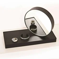 Viadurini Time Design Tischuhren-Drehtischuhr mit Stahlspiegel Made in Italy - Verdienstvoll