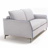 Stile Relax Moderne Sofas-Dreisitzer-Sofa maxi L205cm modernes Design aus Kunstleder/Stoff Erica