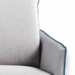 Stile Relax Moderne Sofas-Dreisitzer-Sofa maxi L205cm modernes Design aus Kunstleder/Stoff Erica