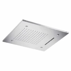 Viadurini Taps Duschköpfe-Duschkopf mit Luxus-Farbtherapie aus Edelstahl Made in Italy - Solver